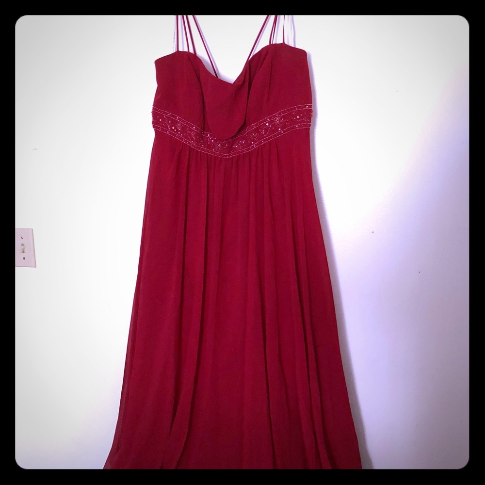 David’s bridal beaded gown